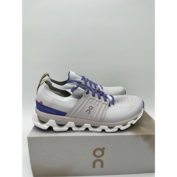 On Cloudswift 3 Size 6.5 Womens White Blueberry Purple Casual Running Shoes $160 - Picture 3 of 7